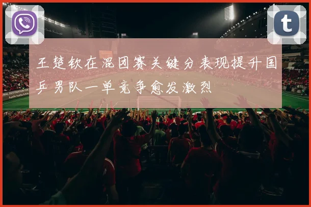 王楚钦在混团赛关键分表现提升国乒男队一单竞争愈发激烈